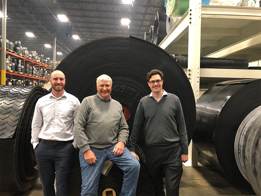 Nelson Lyford, Pat Mulhern and Mike Mulhern